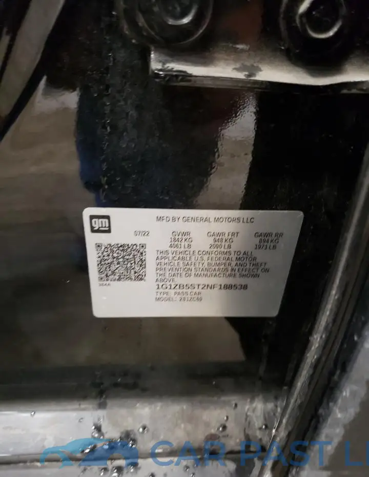 1G1ZB5ST2NF188538# 12