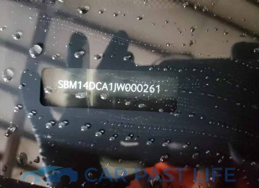 SBM14DCA1JW000261# 12