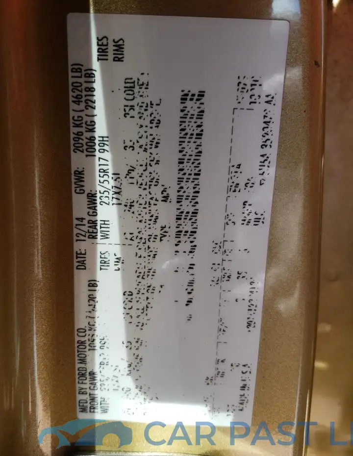 1FMCU0F71FUB00871# 12