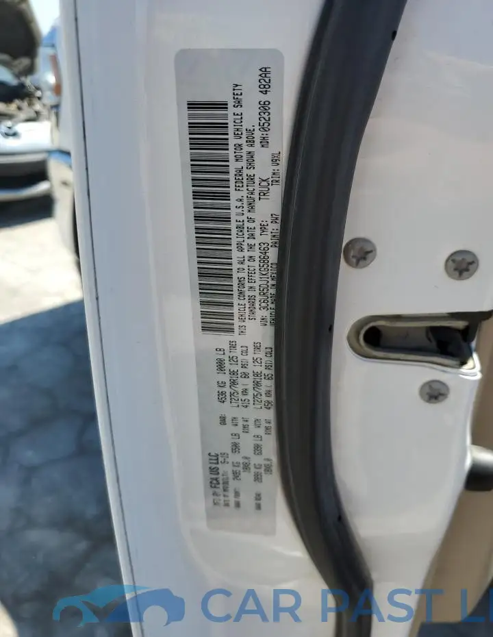 3C6UR5DJ1KG586463# 12
