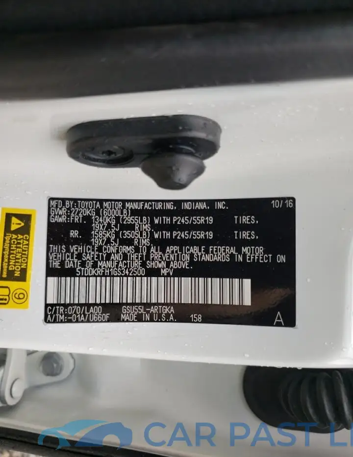 5TDDKRFH1GS342500# 13