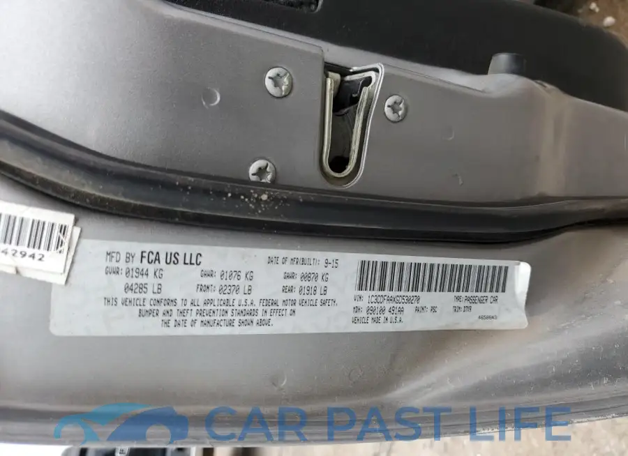 1C3CDFAAXGD530270# 12