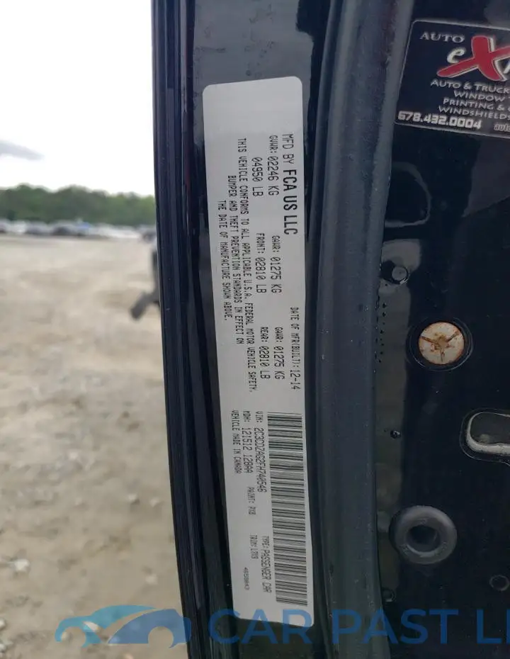 2C3CDZAG2FH740546# 12