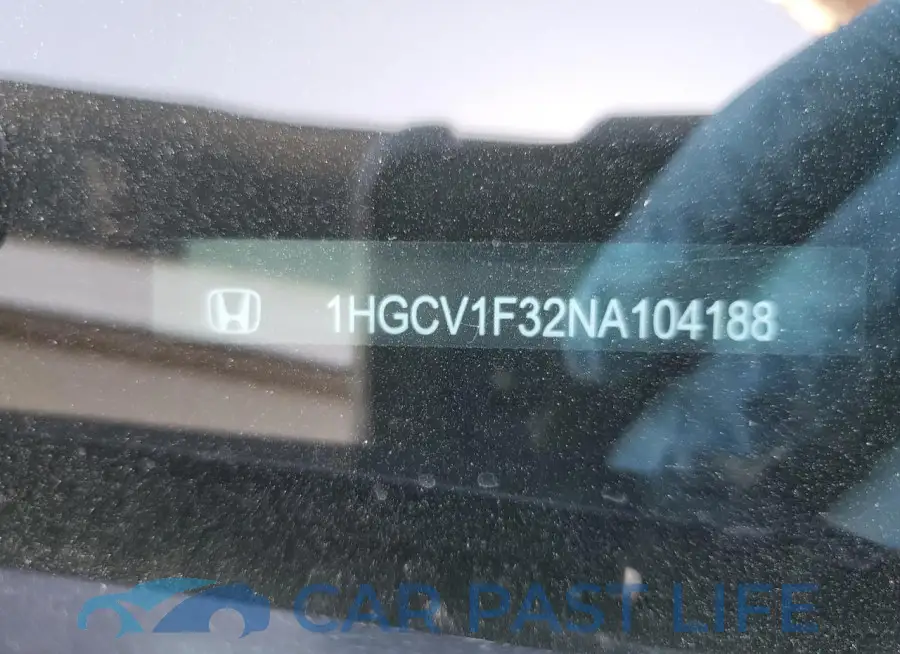 1HGCV1F32NA104188# 12