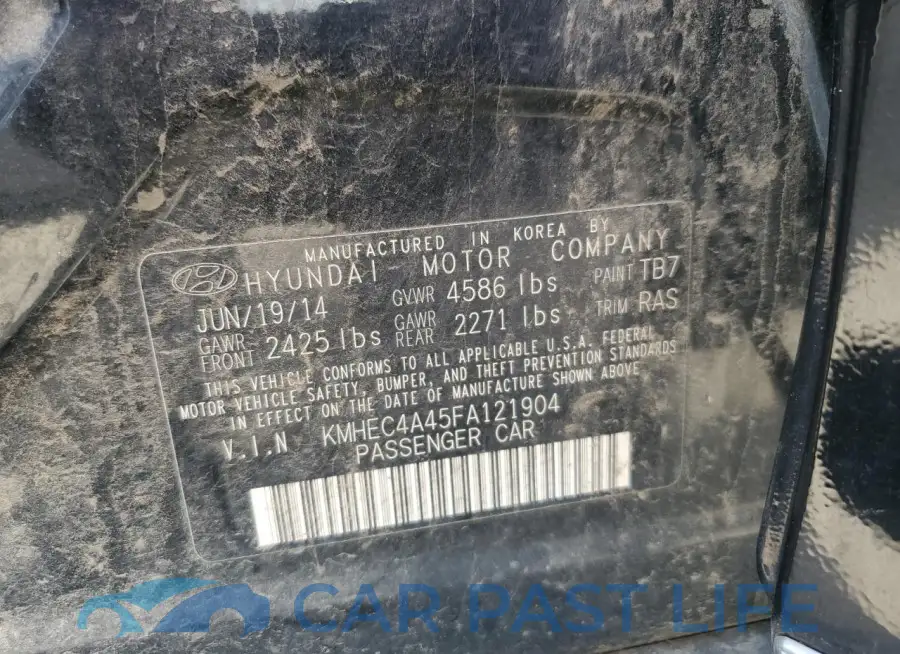 KMHEC4A45FA121904# 12