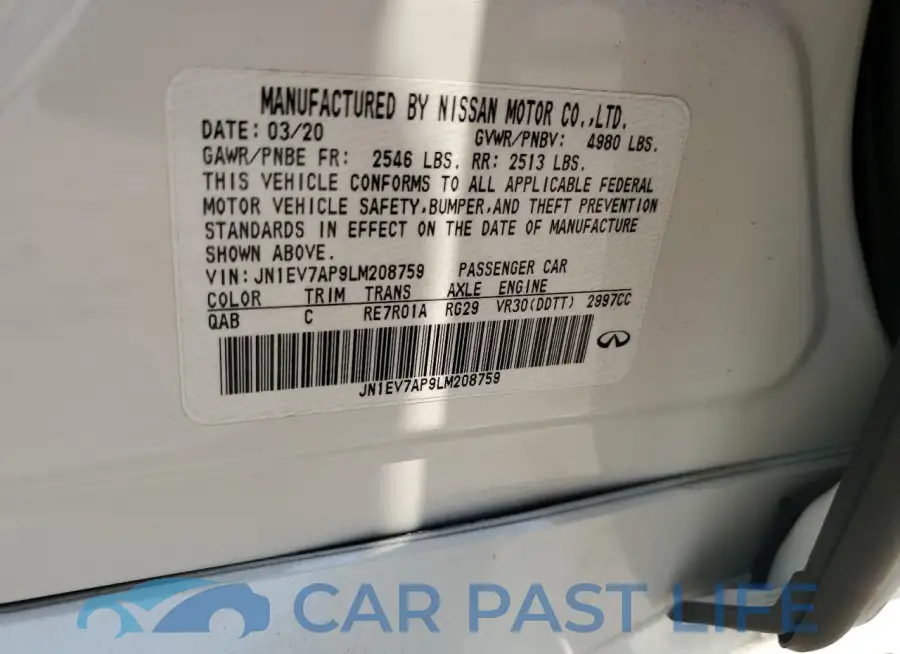 JN1EV7AP9LM208759# 13