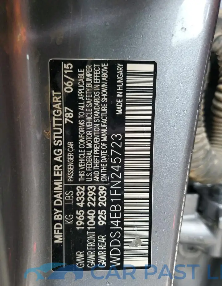 WDDSJ4EB1FN245723# 12