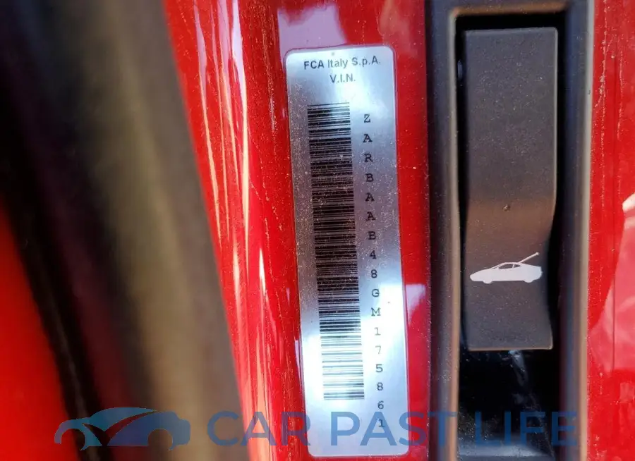 ZARBAAB48GM175861# 12
