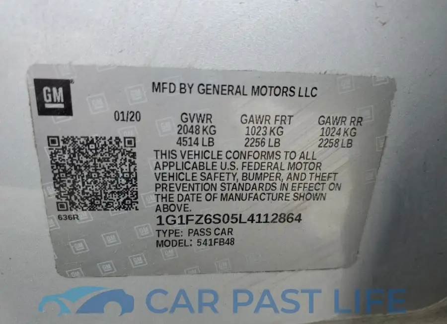 1G1FZ6S05L4112864# 12