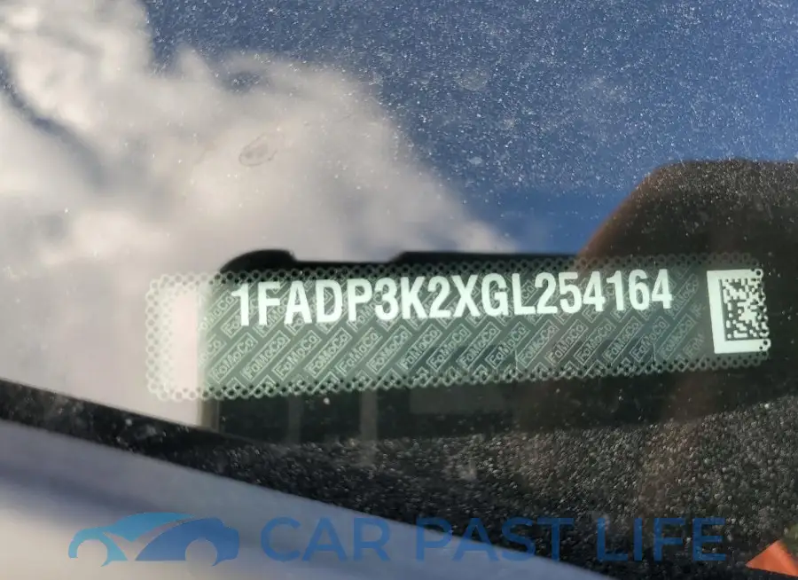 1FADP3K2XGL254164# 13