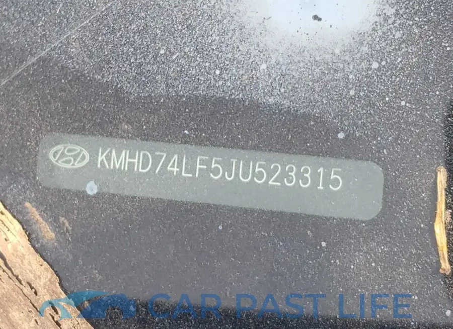 KMHD74LF5JU523315# 12