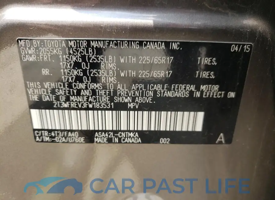 2T3WFREV3FW183531# 13