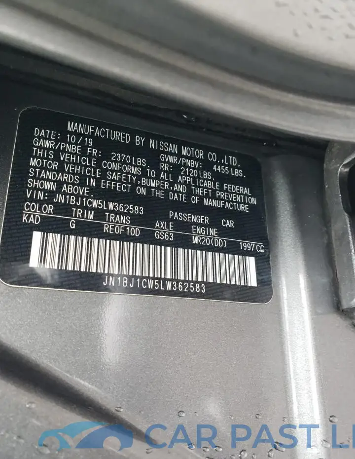 JN1BJ1CW5LW362583# 12