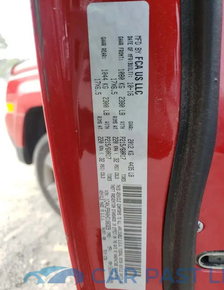 1C4NJPBA0HD166329# 12