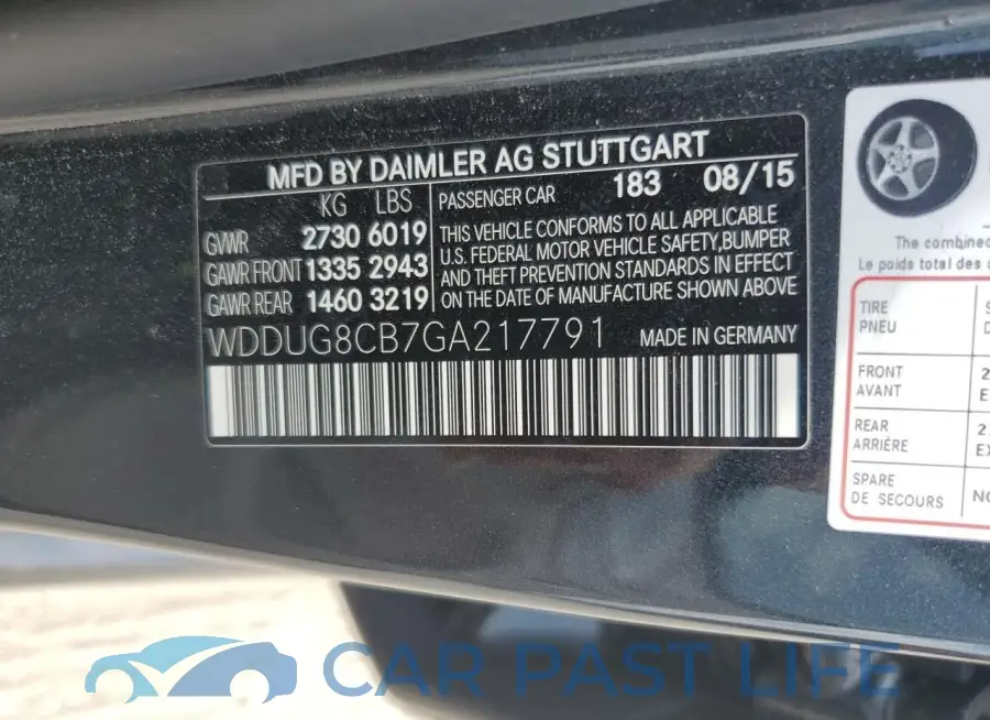 WDDUG8CB7GA217791# 12