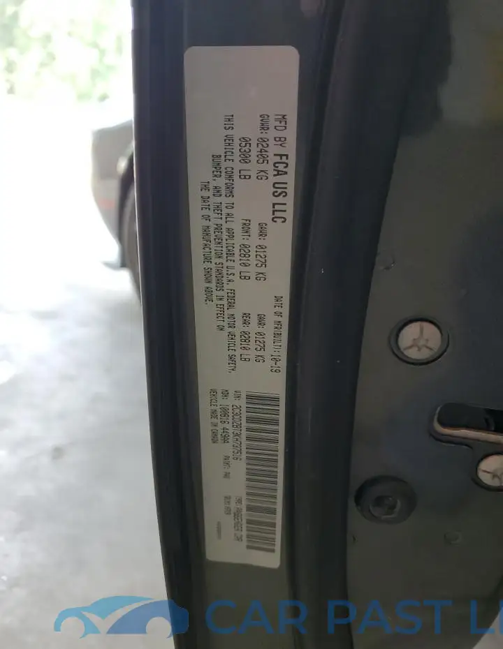 2C3CDZBT3KH737516# 12