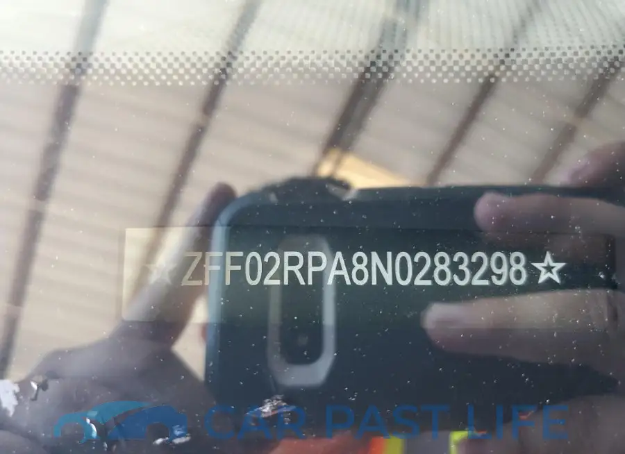 ZFF02RPA8N0283298# 12