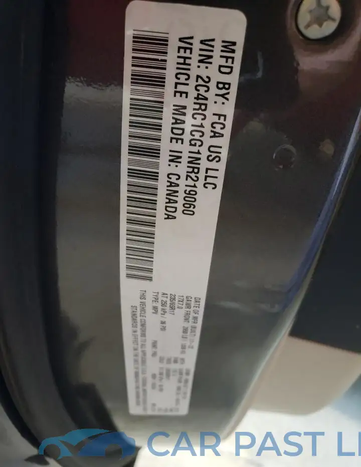 2C4RC1CG1NR219060# 13