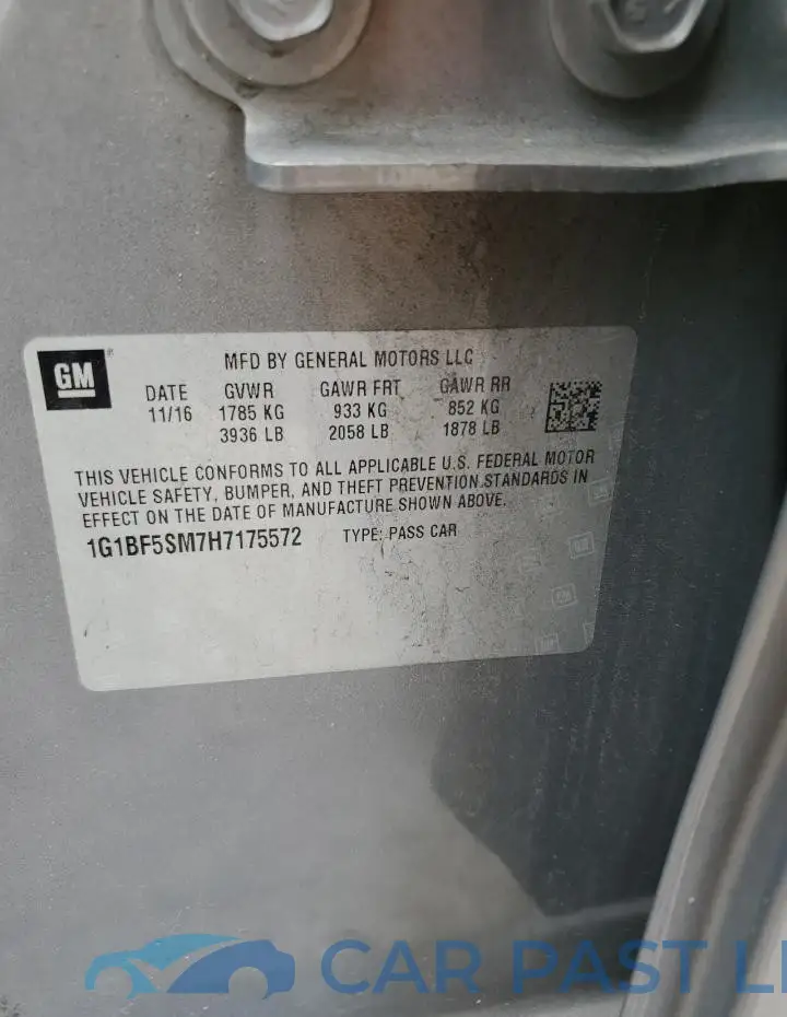 1G1BF5SM7H7175572# 12