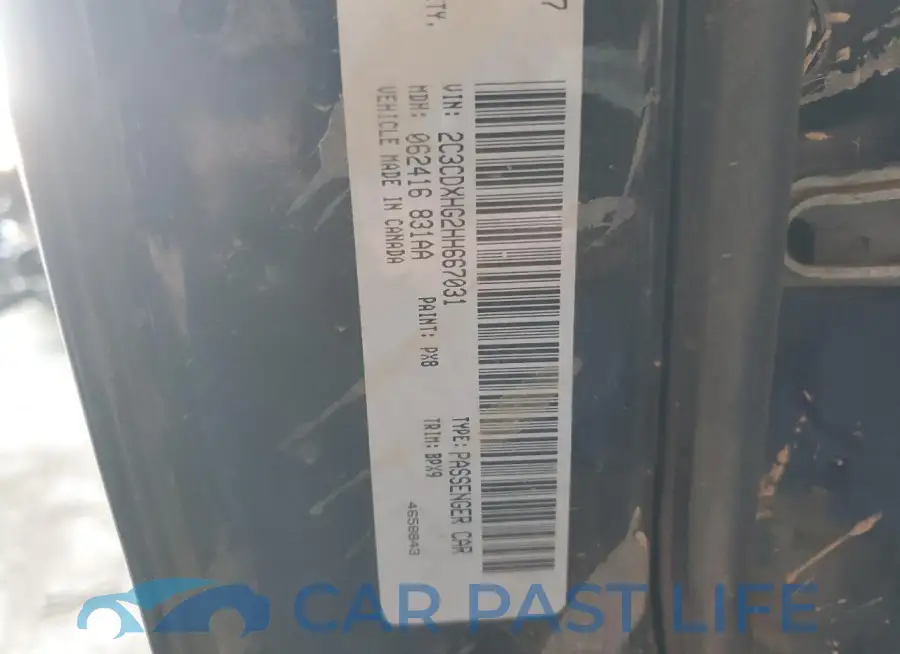 2C3CDXHG2HH667031# 13