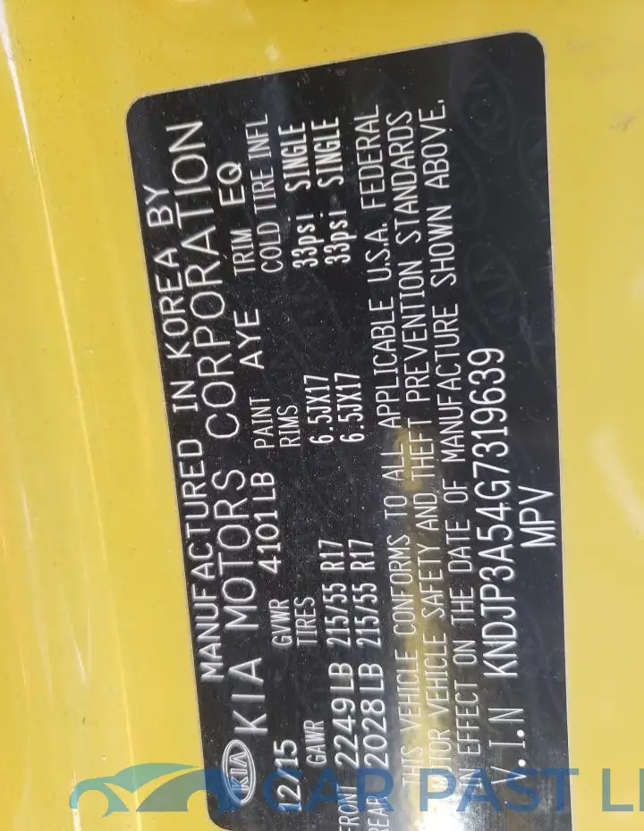 KNDJP3A54G7319639# 13