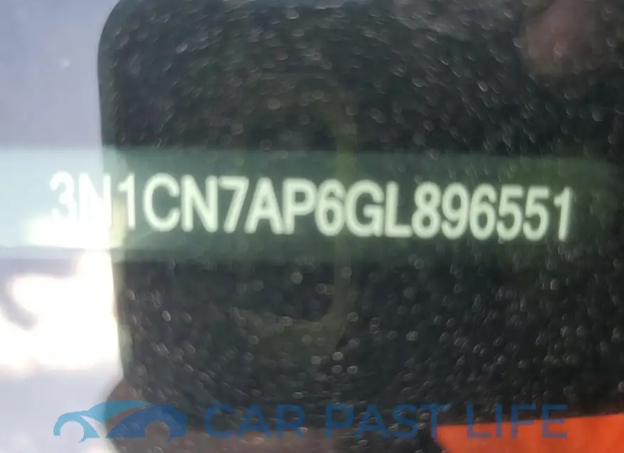 3N1CN7AP6GL896551# 12