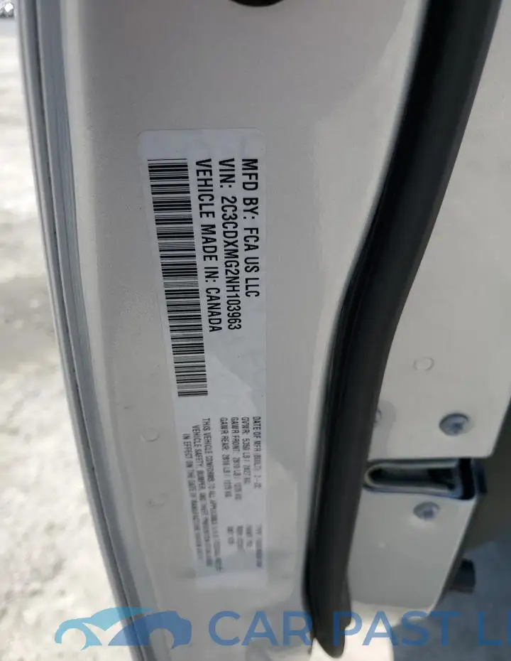 2C3CDXMG2NH103963# 12