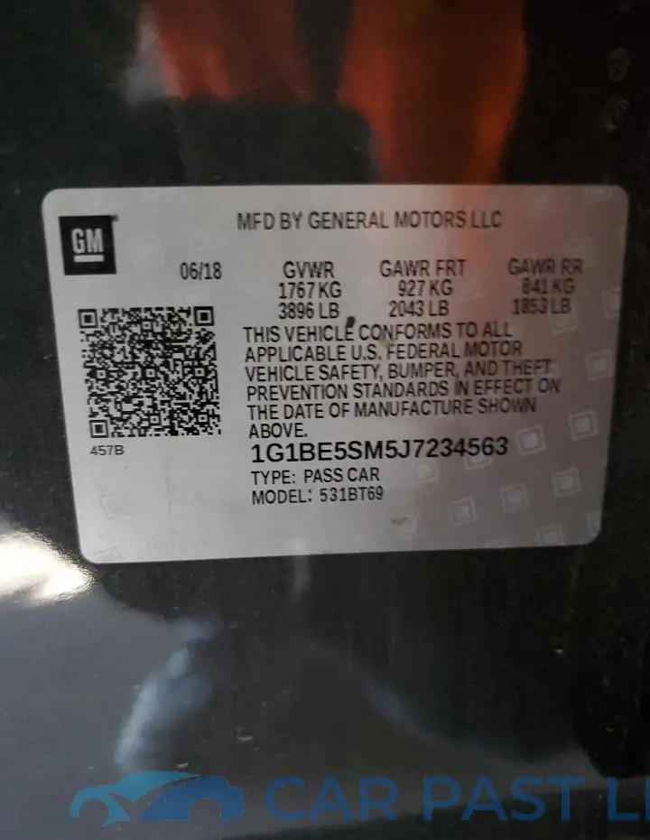 1G1BE5SM5J7234563# 12