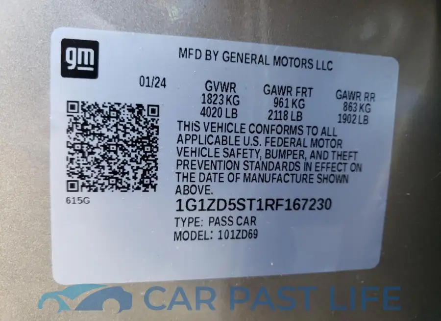 1G1ZD5ST1RF167230# 12