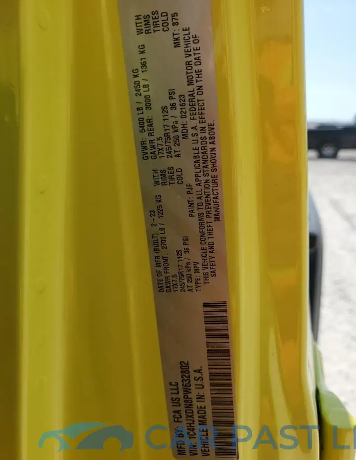 1C4HJXDN8PW632802# 13