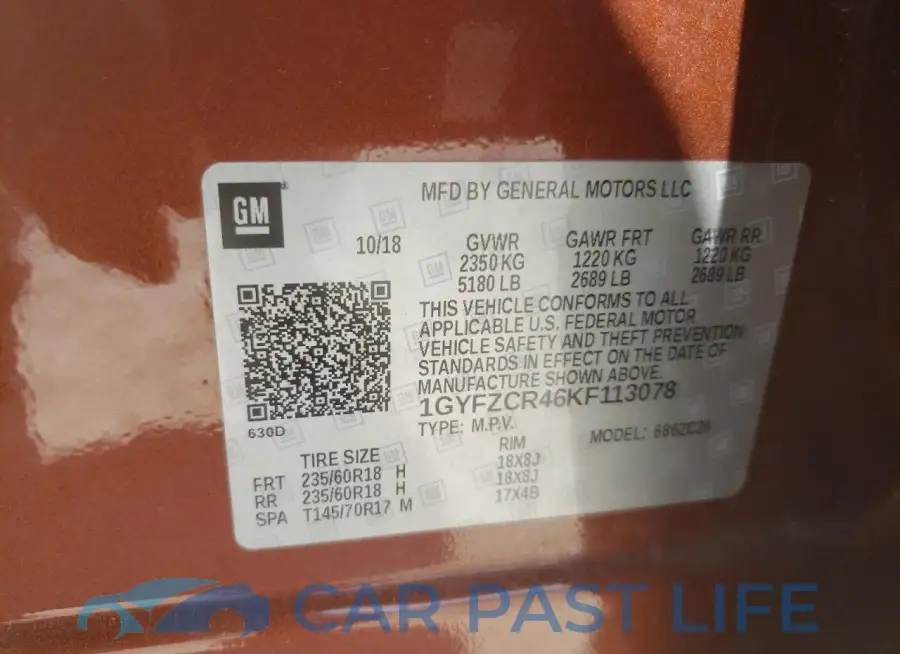 1GYFZCR46KF113078# 13