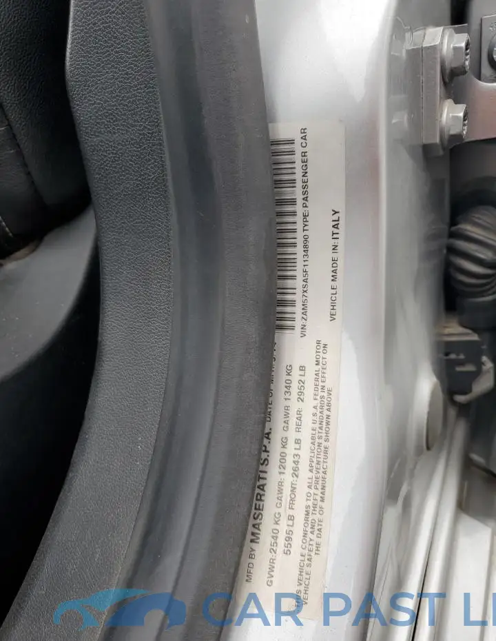 ZAM57XSA5F1134890# 12