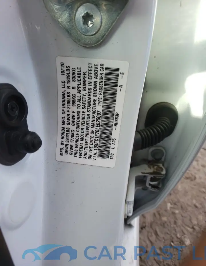 19XFC1F70LE025097# 12