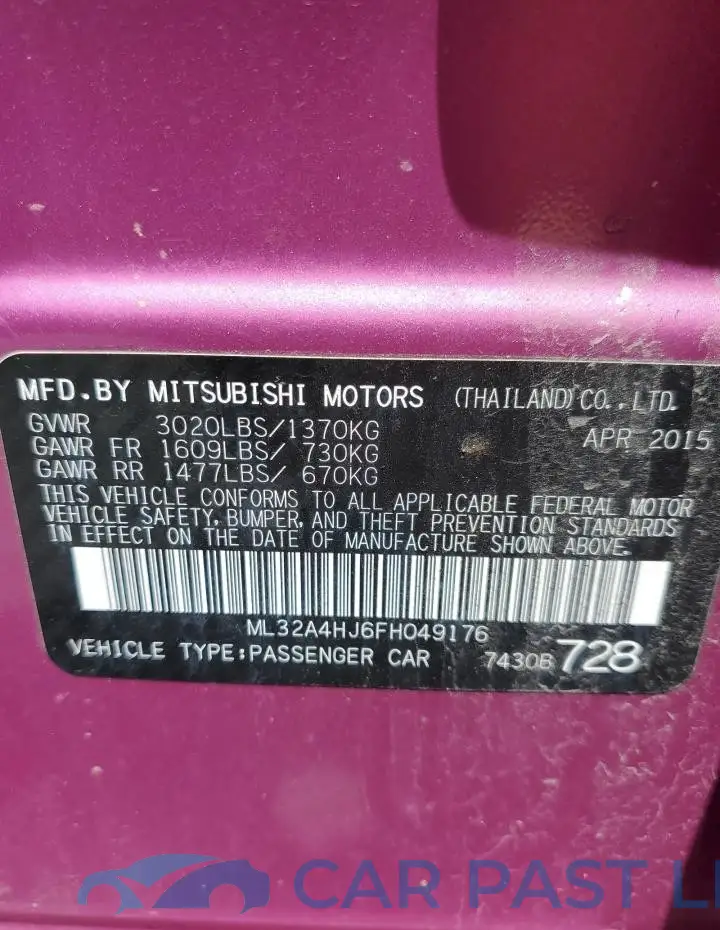 ML32A4HJ6FH049176# 12