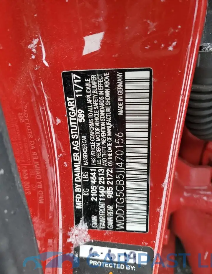 WDDTG5CB5JJ470156# 12