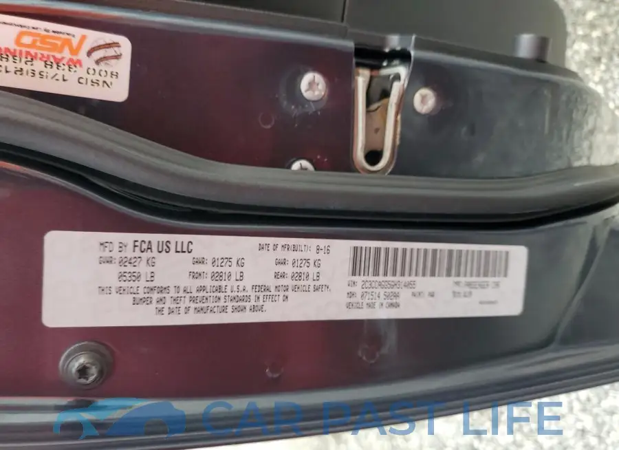2C3CCAGG5GH314055# 12