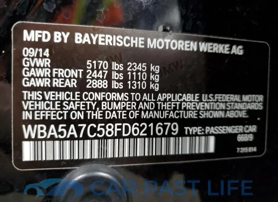WBA5A7C58FD621679# 12