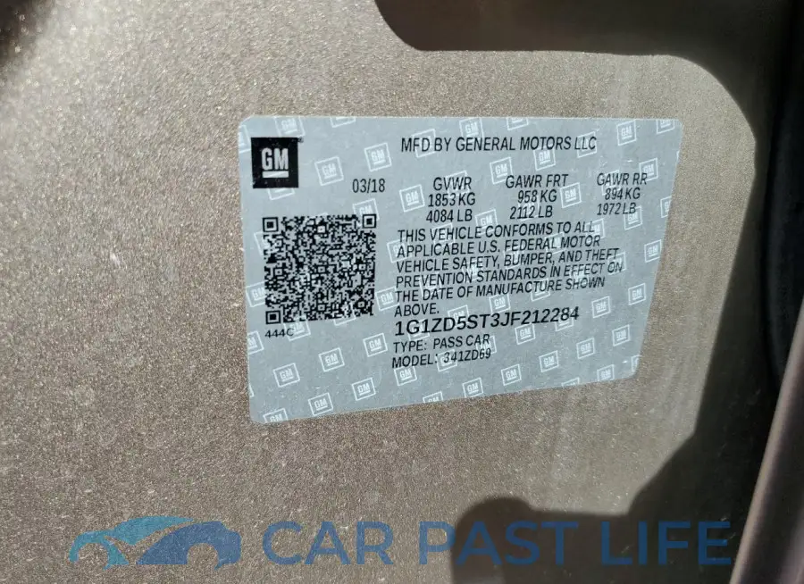 1G1ZD5ST3JF212284# 12