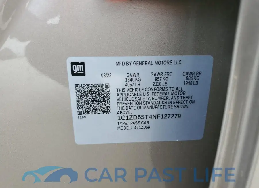 1G1ZD5ST4NF127279# 12
