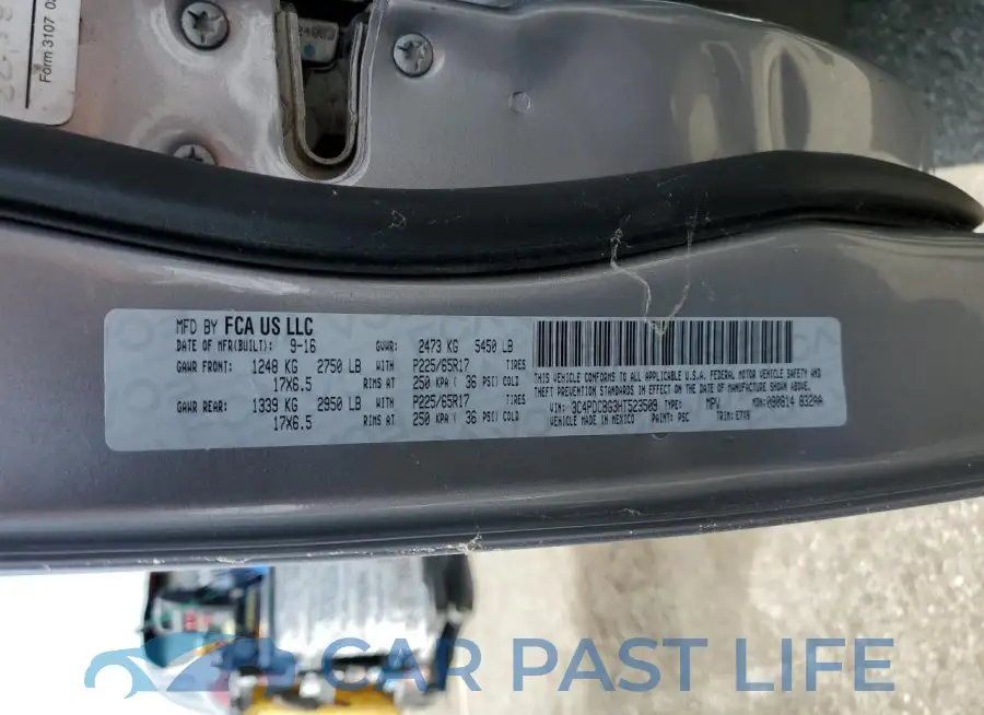 3C4PDCBG3HT523509# 13