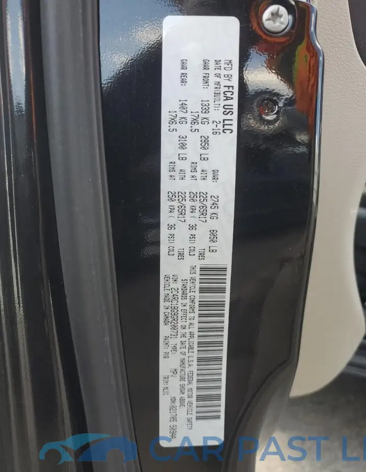 2C4RC1BG9GR200731# 13