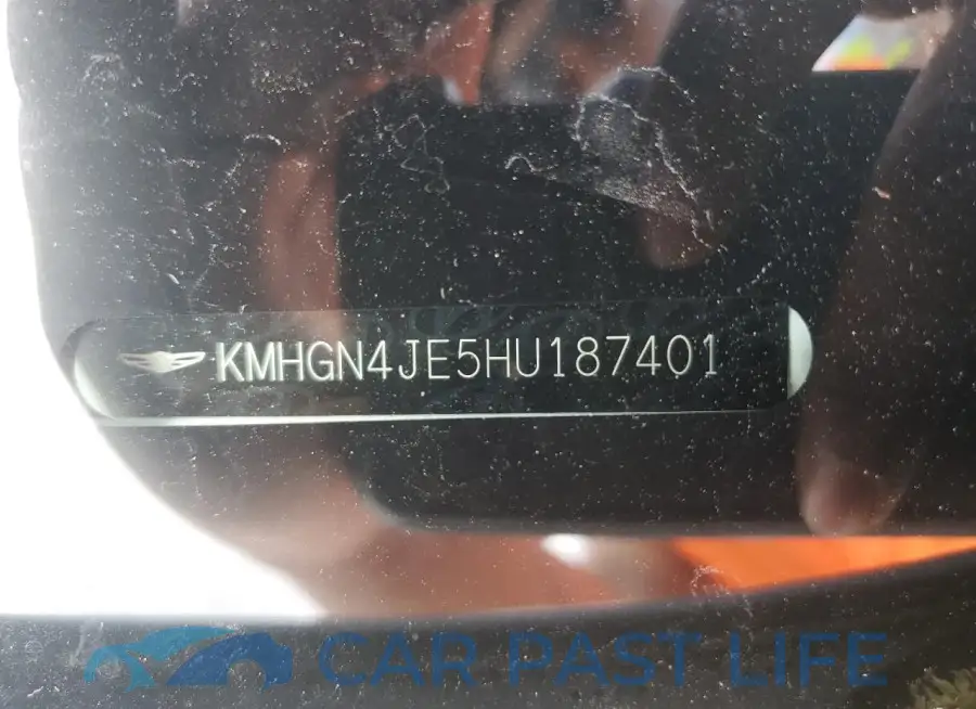 KMHGN4JE5HU187401# 12