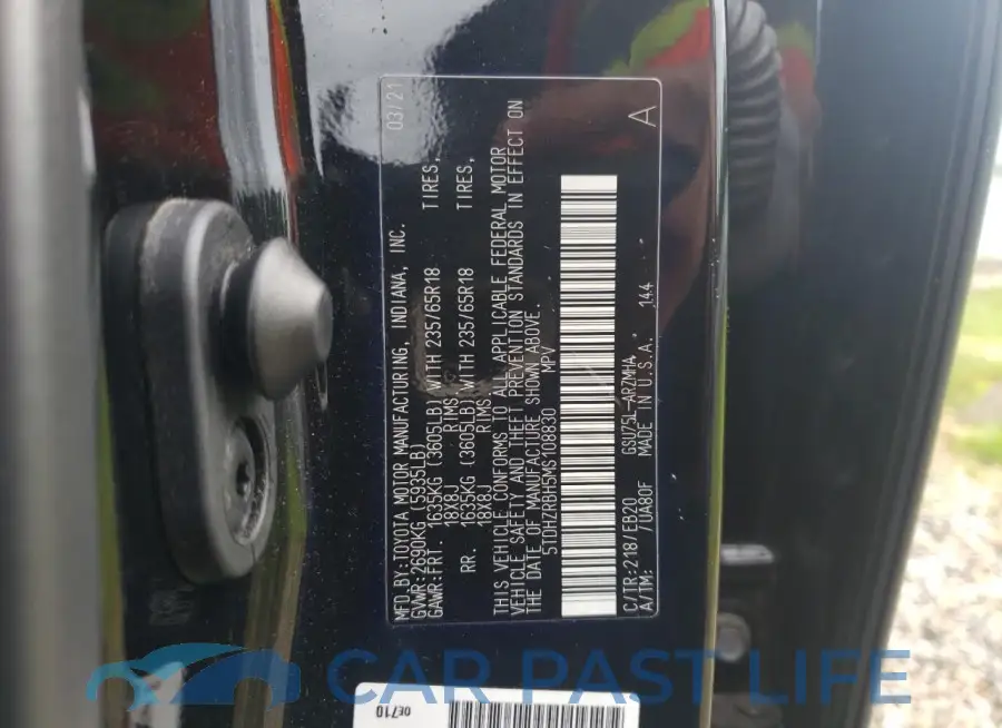 5TDHZRBH5MS108830# 13
