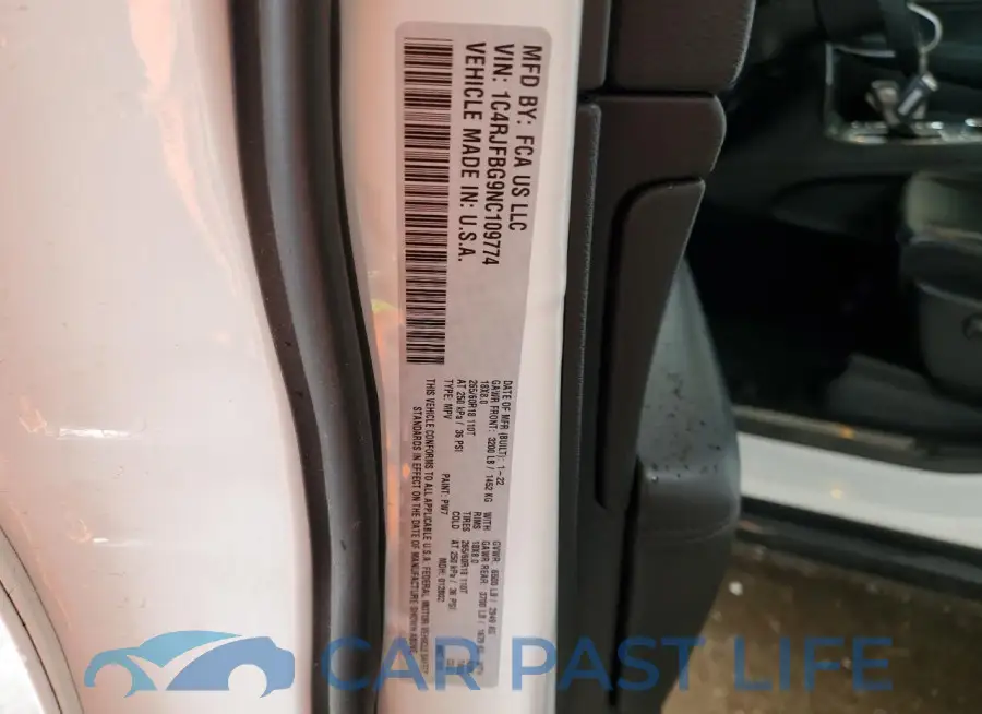 1C4RJFBG9NC109774# 13
