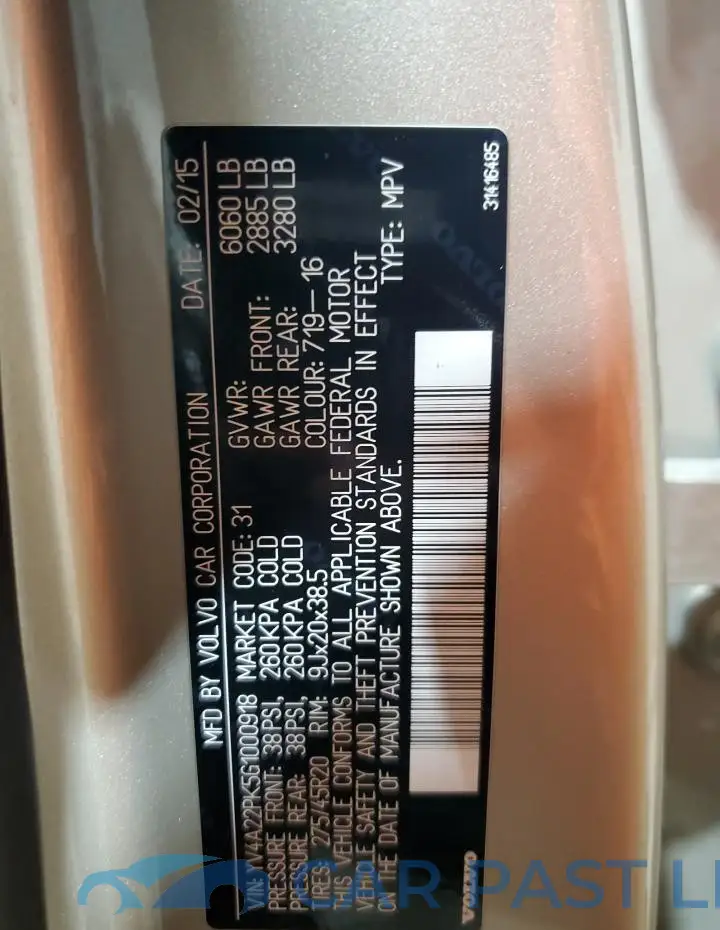 YV4A22PK5G1000918# 14