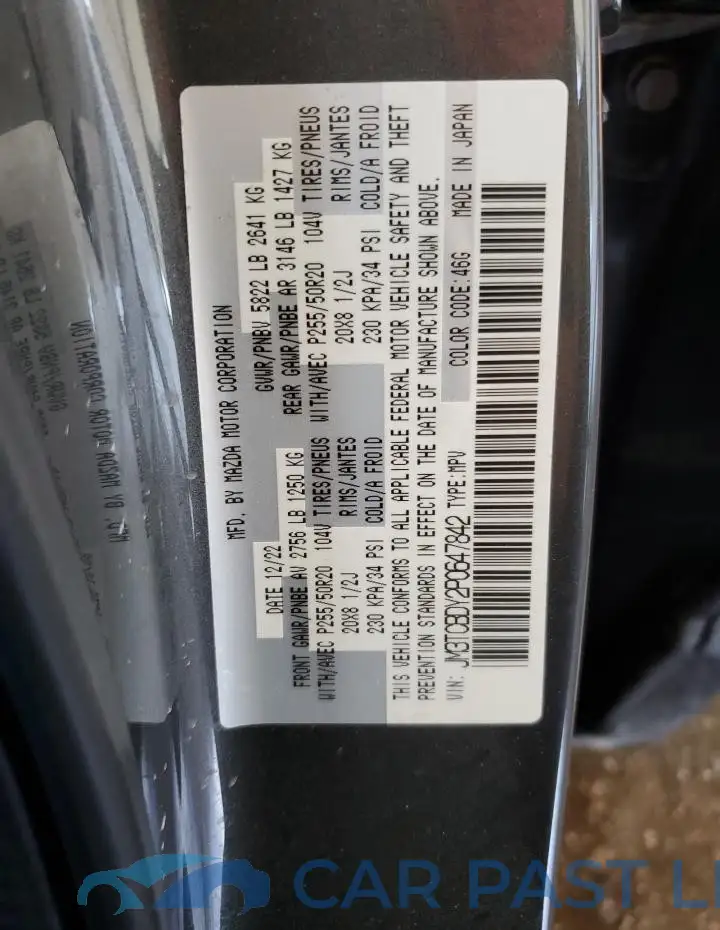 JM3TCBDY2P0647842# 13
