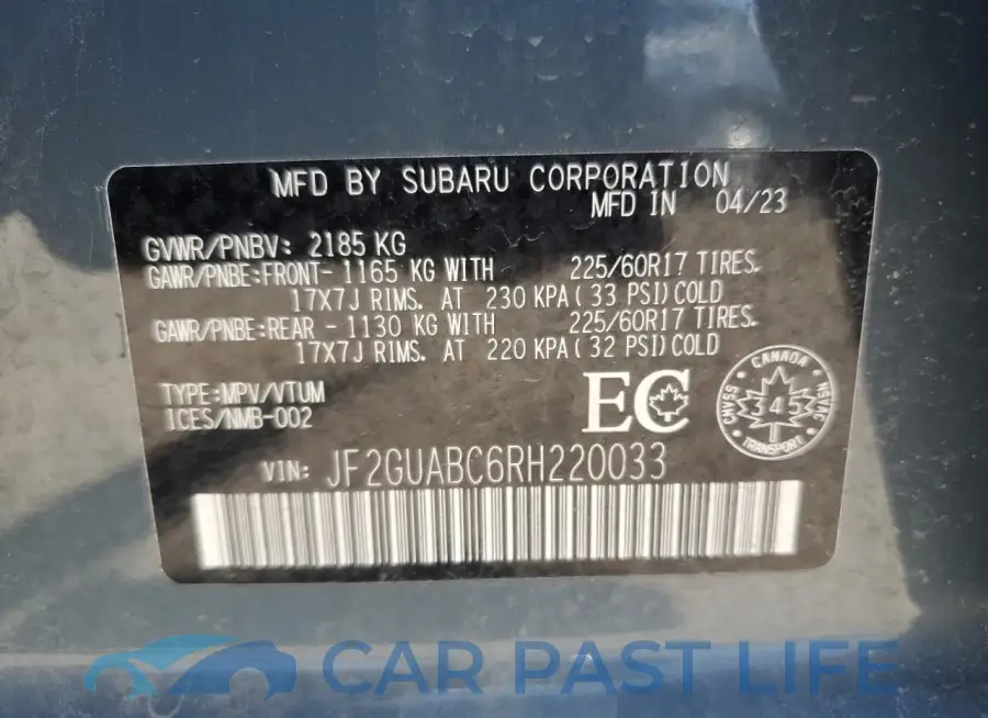 JF2GUABC6RH220033# 14