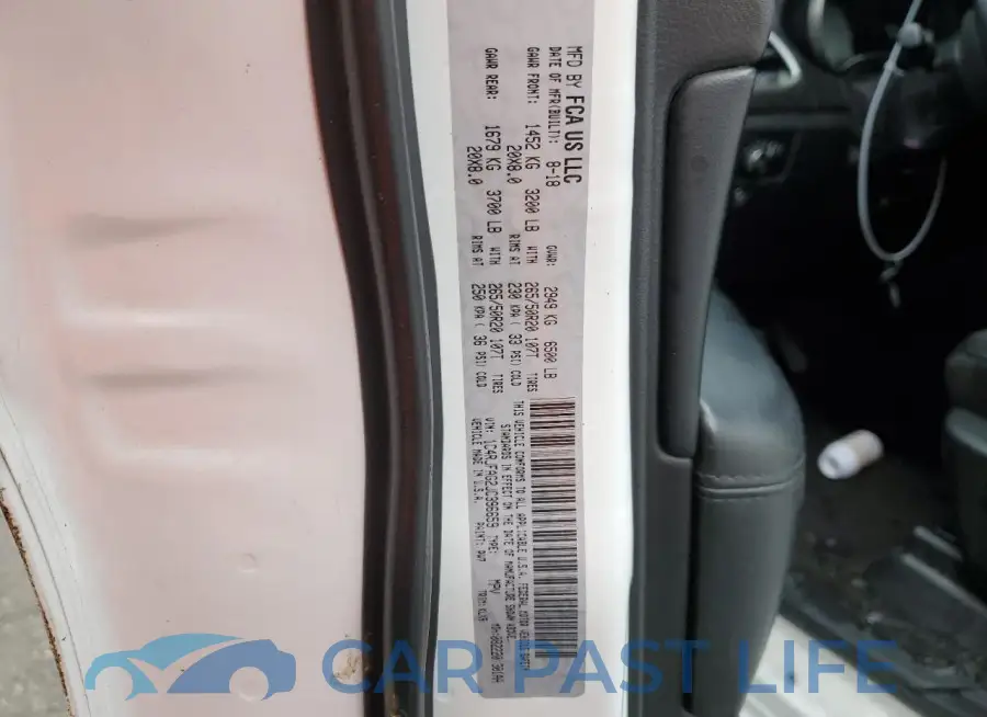 1C4RJFAG2JC396659# 12