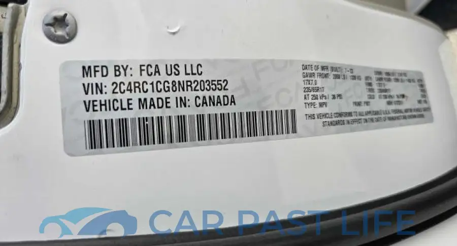 2C4RC1CG8NR203552# 10