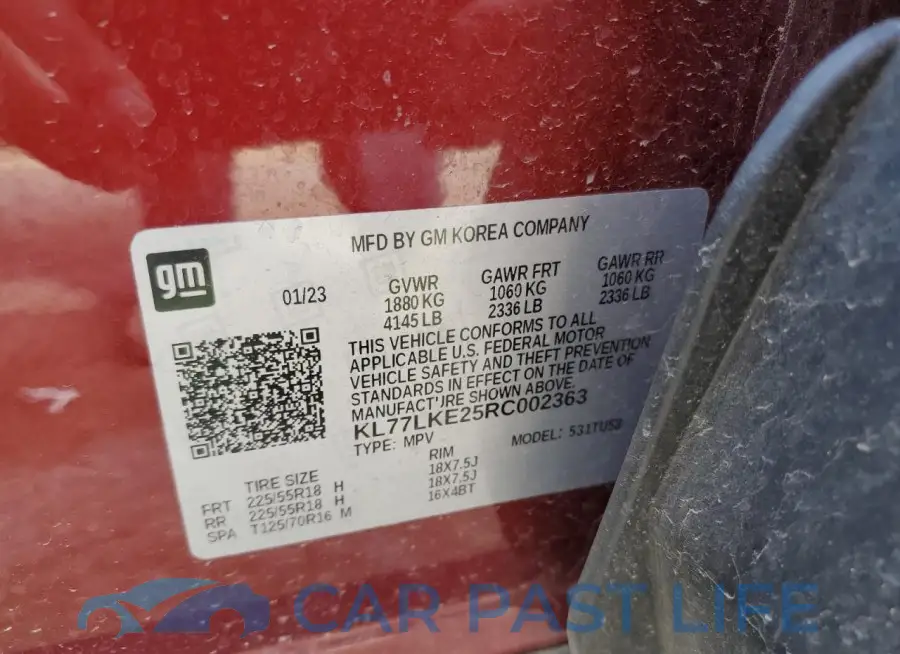 KL77LKE25RC002363# 13